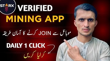 New Mining App 2025 ! StarX Network Joining Process | StarX Network Mining App Guide 