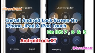 How To Get Android Lock Screen On iOS 7/6.1.3/5.1.1/4.3.5 iPhone,iPod Touch,iPad Mini-AndroidLock XT