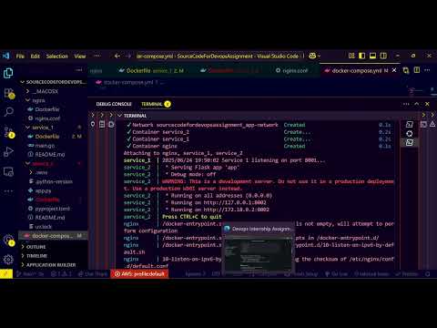 DevOps Assignment: Nginx Reverse Proxy + Docker