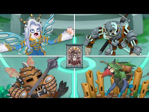 Rapture in Ruins - All Monster Sounds, Costumes & Animations (My Singing Monsters)