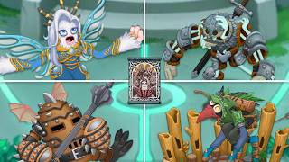 Rapture in Ruins - All Monster Sounds, Costumes & Animations (My Singing Monsters)
