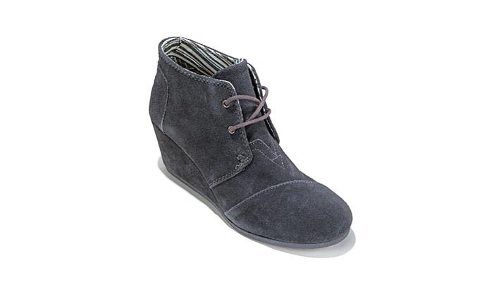 desert wedge bootie