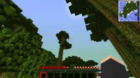 Tekkit Part 1  A tree house!.......