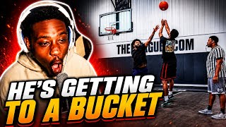Number 1 Ranked 7th Grader Gets To A Bucket Vs 10 Grown Men... |Reaction