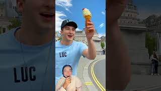Si kaka buat eskrim dari patung😱😍⁉️
