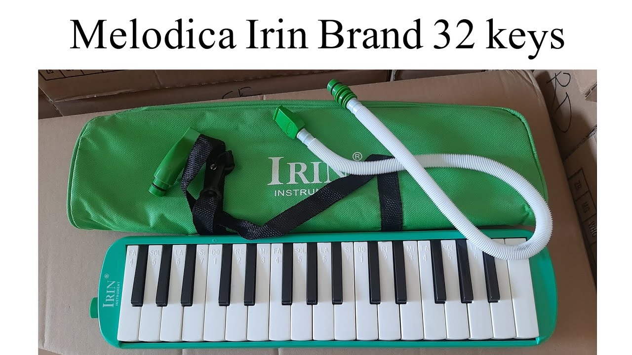 Melodica Irin Brand 32 keys green color YouTube