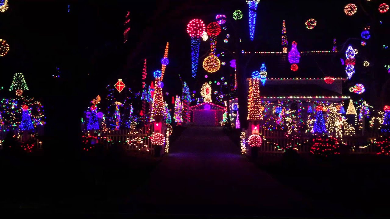 York Road Christmas Lights YouTube