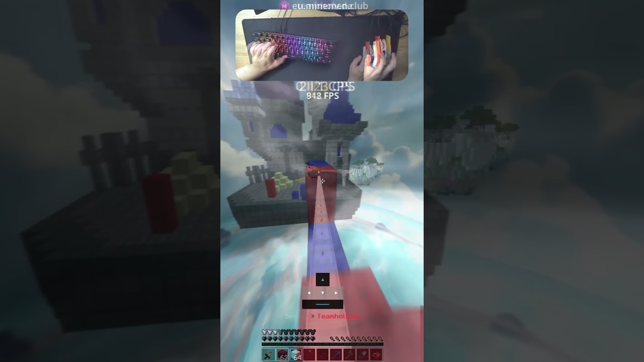 Crazy and Chill Drag Click + PVP Clips #shorts