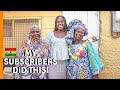 DOING THIS MAKES ME EMOTIONAL| CHANGING THE LIVES OF GHANAIANS LIVING IN GHANA | LIFE IN GHANA