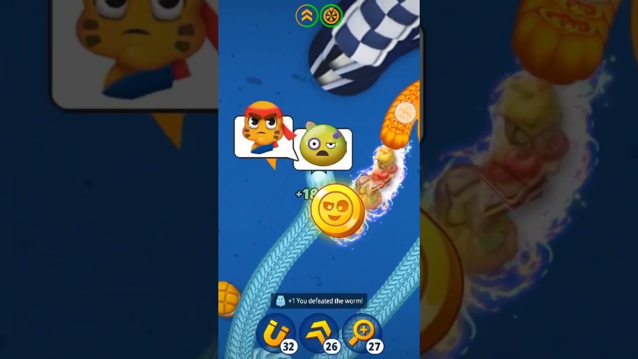 Wormszone Magic🐍 Game play 