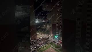Просто зараз російські терористи обстрілюють багатоповерхівки Київа, Україна. 2025.06.10