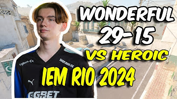 CS2 POV | NAVI w0nderful (29/15) vs HEROIC (Dust2) @ IEM Rio 2024 Semi-final