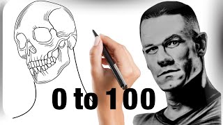  0 to 100 John Cena Painting screenshot 4