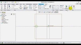 How to use swept blend in Creo Parametric 2.0