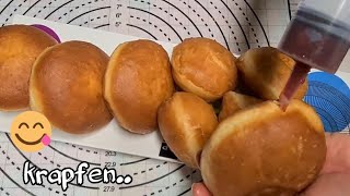 Einfaches KRAPFEN-, BERLINER Rezept leicht zum Nachmachen ||KRAPFEN-, BERLINER recipe easy to follow screenshot 1