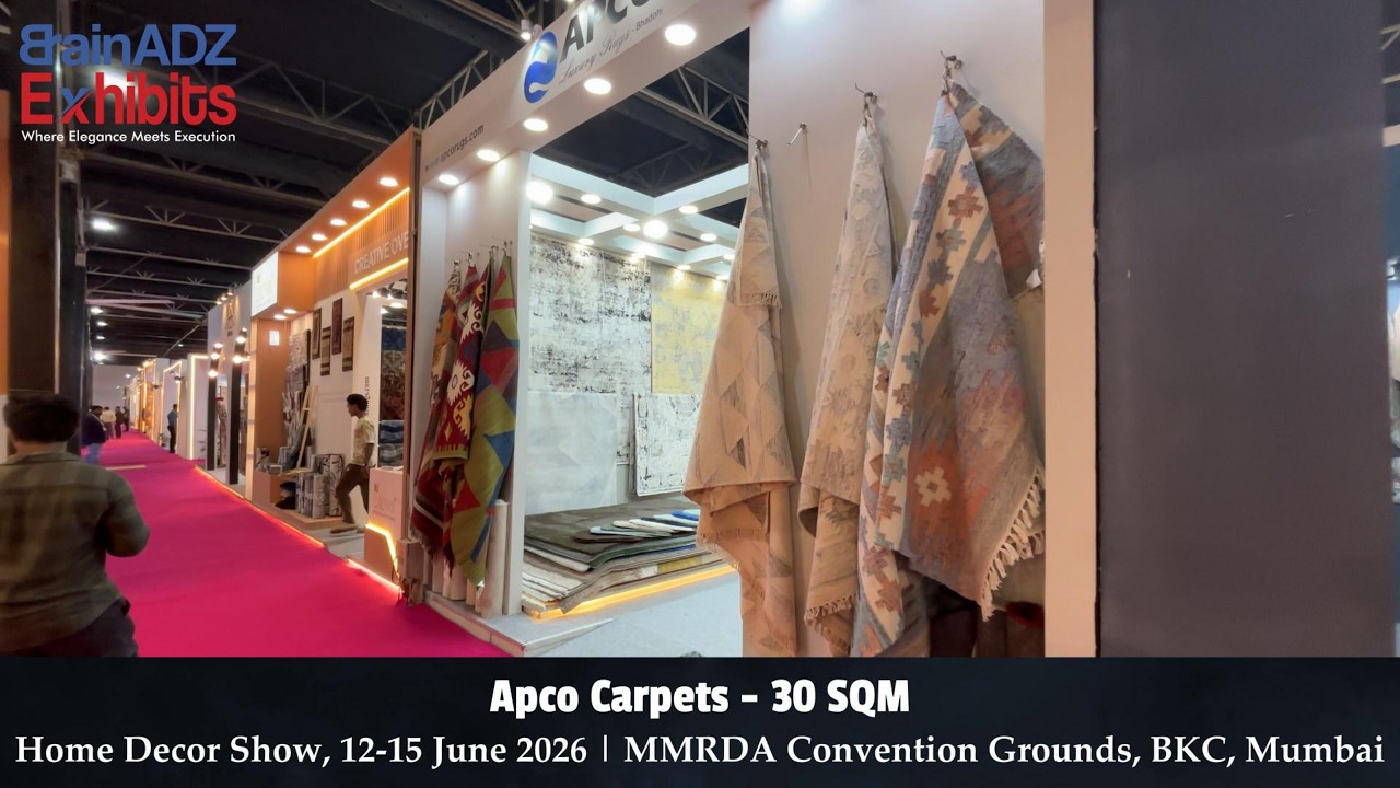 Apco Carpets at Home Decor Show 2026 – BrainADZ Exhibits