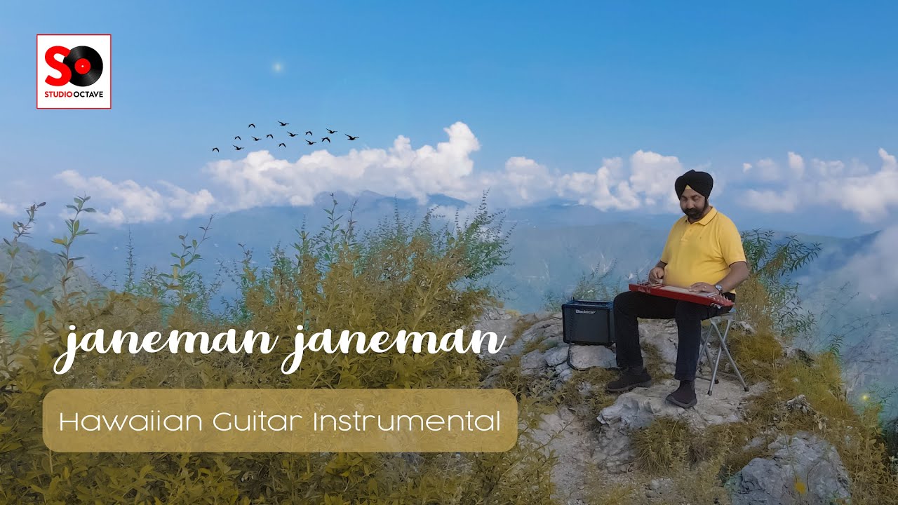 Janeman Janeman  Balbir Singh  Hawaiian Guitar Instrumental  Studio Octave Production