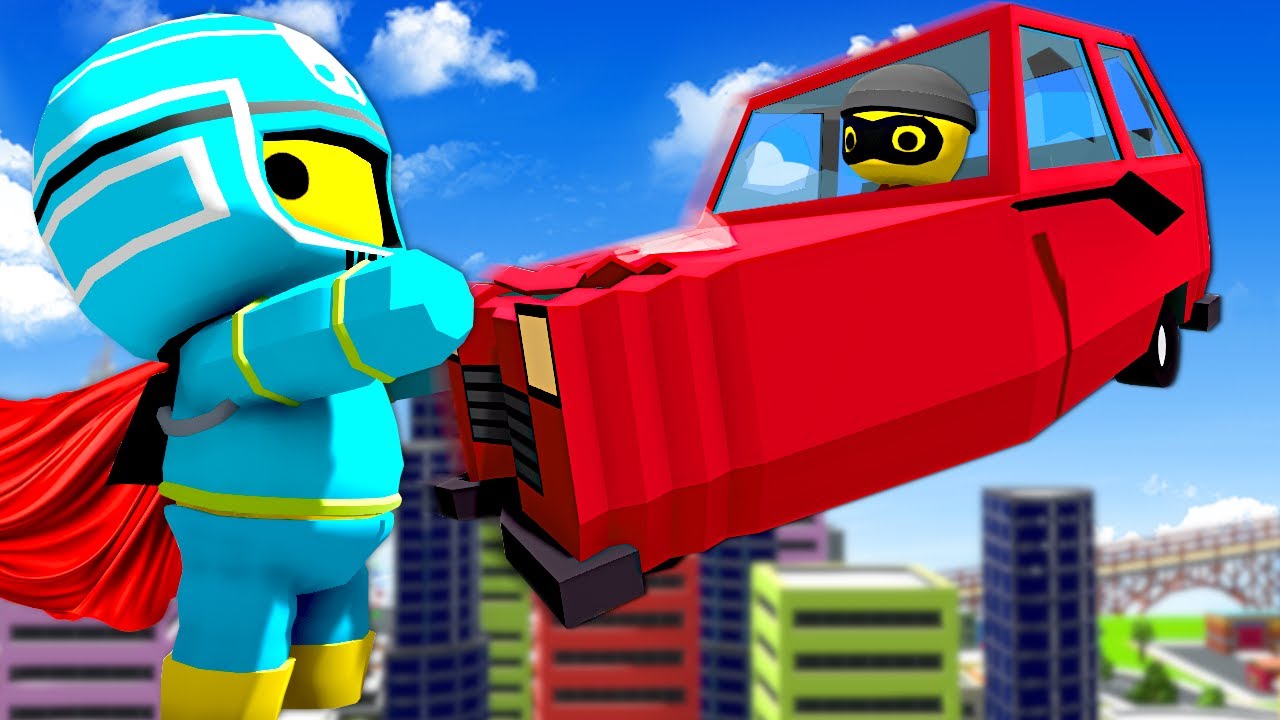 Using SUPERPOWERS to Stop Crime in Wobbly Life!