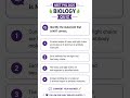 🧠 NEET Biology Challenge | Can You Answer This Question