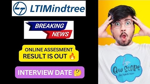 🔥LTI Mindtree Online assessment results out | actual interview questions for ltimindtree