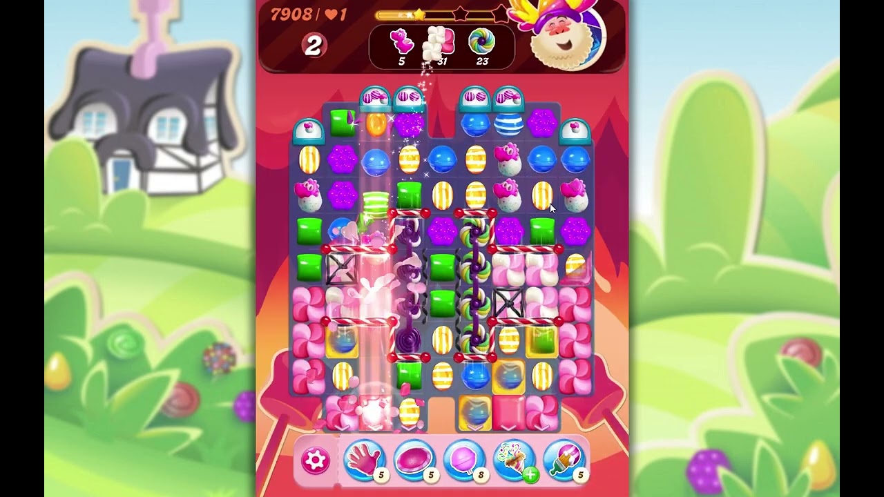 しすいページ Candy Crush Saga Level 7908 - YouTube
