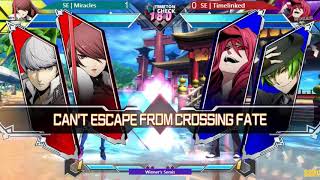 BC 18 BBTAG: SE | Miracles (Mitsuru/Yu) Vs. SE | Timelinked (Carmine/Hazama)