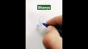 Bhavya Name Signature Request done