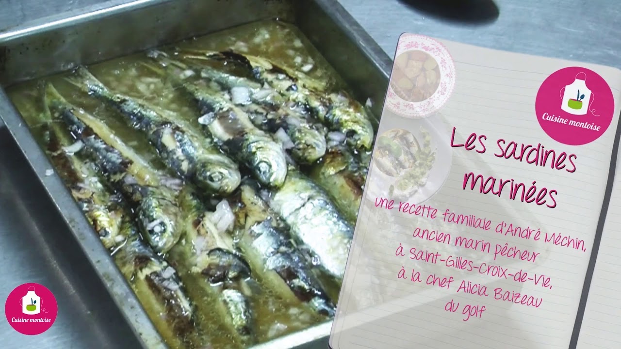 mercy me Les sardines grillées et marinées (Restaurant du Golf) - Recette Cuisine Montoise