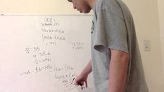 Ordinary Differential Equations- Separable equations and IVPs