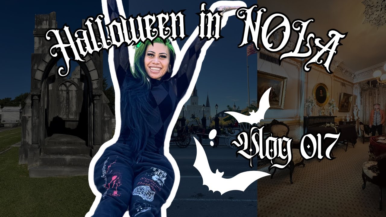 Vlog 017 | Halloween in NOLA
