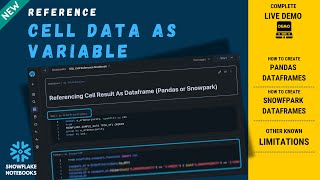 Celebrity Notebook SQL Cell Result Into A Dataframe | Snowflake Notebook Tutorial Profile