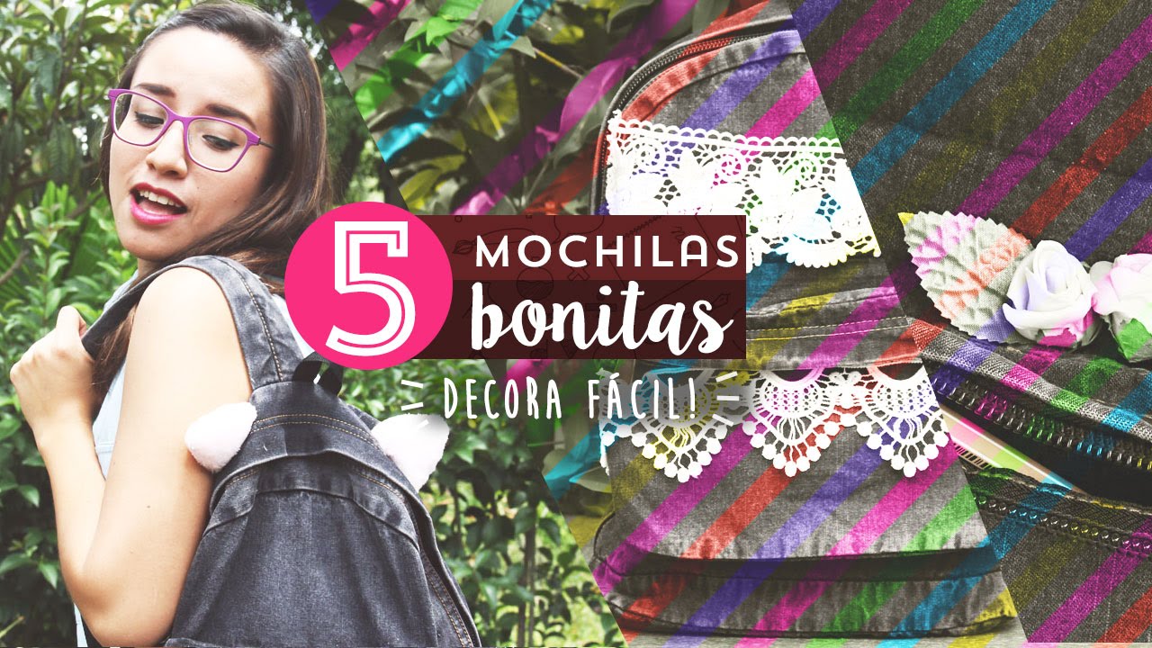 DIY * PINS O PARCHES FÁCILES  PERSONALIZA TU MOCHILA * EL TALLER DE AJ 