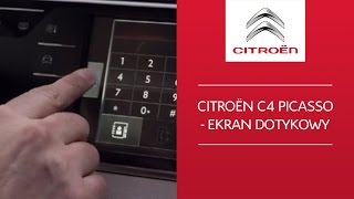 Citroën C4 Picasso -  Ekran dotykowy screenshot 4