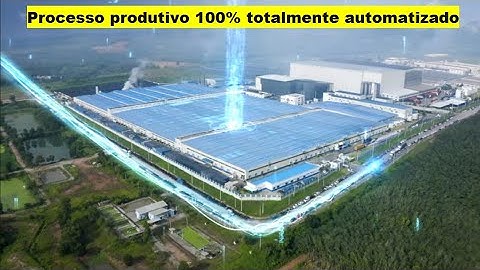 Exemplo de #processo_produtivo 100% totalmente #automatizado #inteligenciaartificial #quality