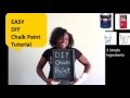 How to Make Chalk Paint (Easy DIY) How to Make Chalk Paint (Easy DIY)
