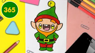 COME DISEGNARE ELFO KAWAII - Speciale Natale