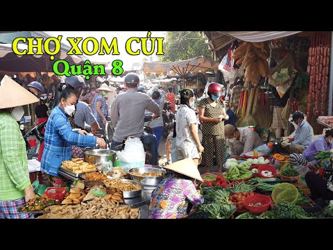 Video Chợ Xóm Củi (Quận 8, Sài Gòn) sau ngày cách ly, ngày... - youtube