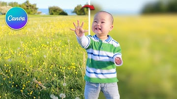 How To Blur Photo Background in Canva 2025