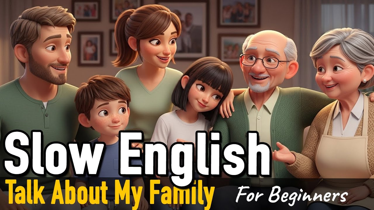 How To Talk About My Family In English | Easy English For Beginners | Daily English Conversation