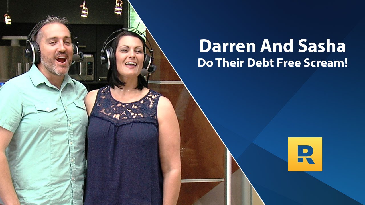 Darren And Sasha Do Their Debt Free Scream! Darren And Sasha Do Their Debt Free Scream!