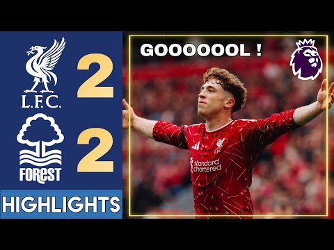Liverpool vs Nottingham Forest 2-2 All Goals & Extended Highlights