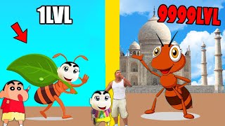 SHINCHAN and CHOP and AMAAN building ANT ARMY in IDLE ANTS gameplay in hindi | AMAAN-T screenshot 2