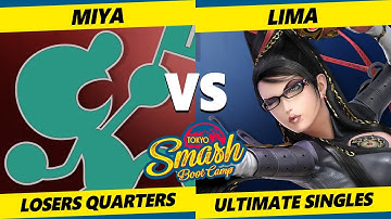 Tokyo SBC Top 8 - Miya (Game & Watch) Vs. Lima (Bayonetta) Smash Ultimate - SSBU