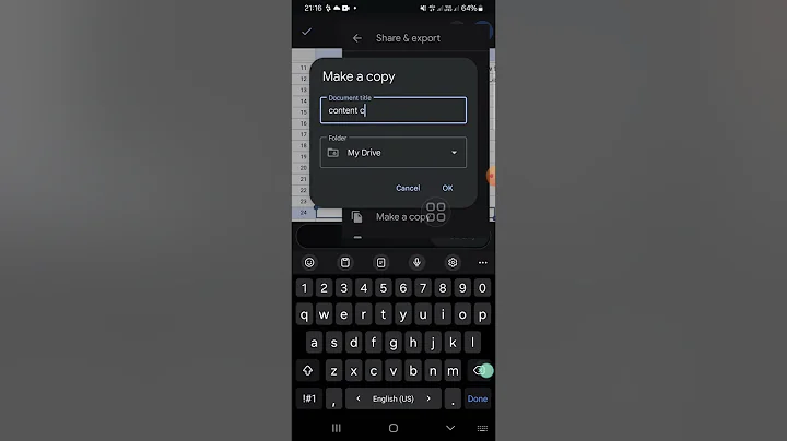 ✅ IN A MINUTE: How To Remove View Only in Google Sheets Mobile