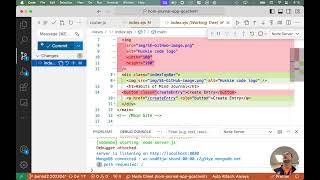 Software Engineering Web Application Frameworks 03.16: Create Navigation Bar with Flexbox screenshot 5