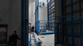 【The indoor freight elevator you’ve been looking for】#VerticalConveyor #Manufacturing #SupplyChain