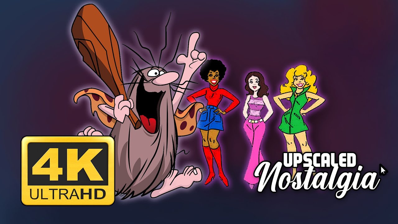 Captain Caveman and the Teen Angels (1977) | Remastered 4K Ultra HD. Upscale