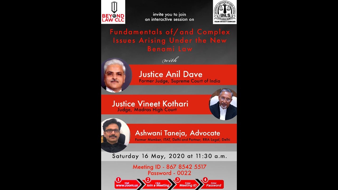 FUNDAMENTALS OF/AND COMPLEX ISUES ARISING UNDER THE NEW BENAMI LAW