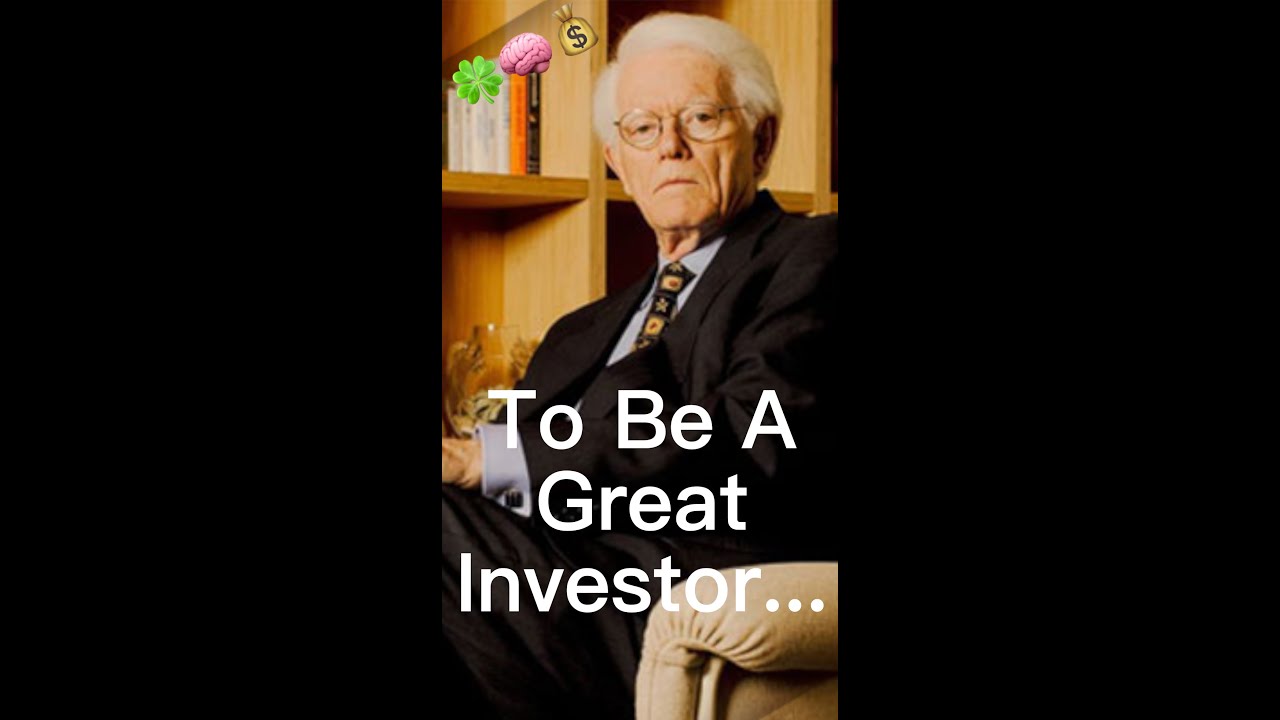 Peter Lynch : The Real Skill You Need To Be A Great Investor
