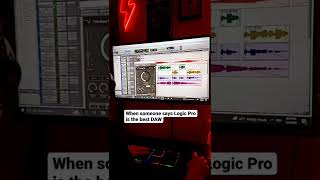 When someone says Logic Pro is the best DAW 🤪